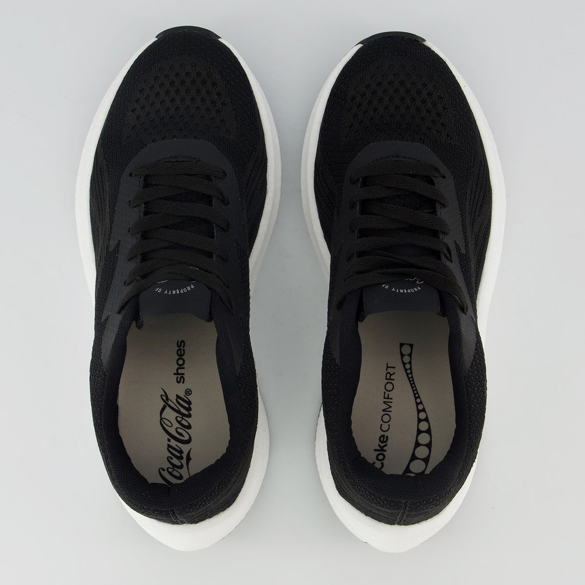 Tênis Coca Cola Comfort Motion Preto Preto 4