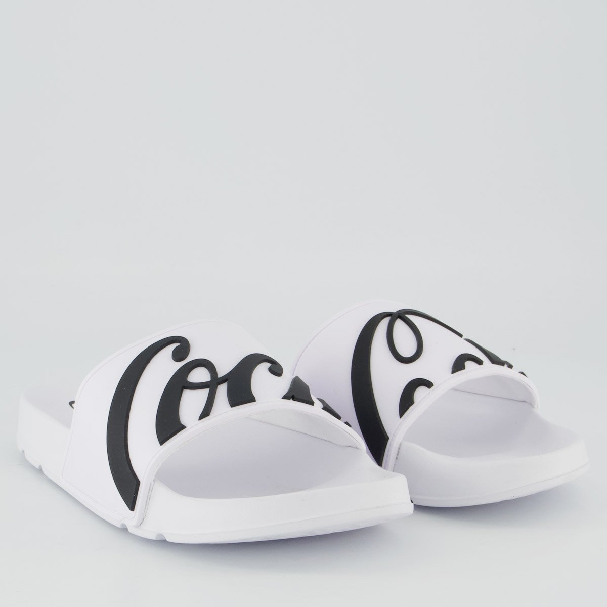 Chinelo Coca Cola Slide Alpha Branco Branco 3
