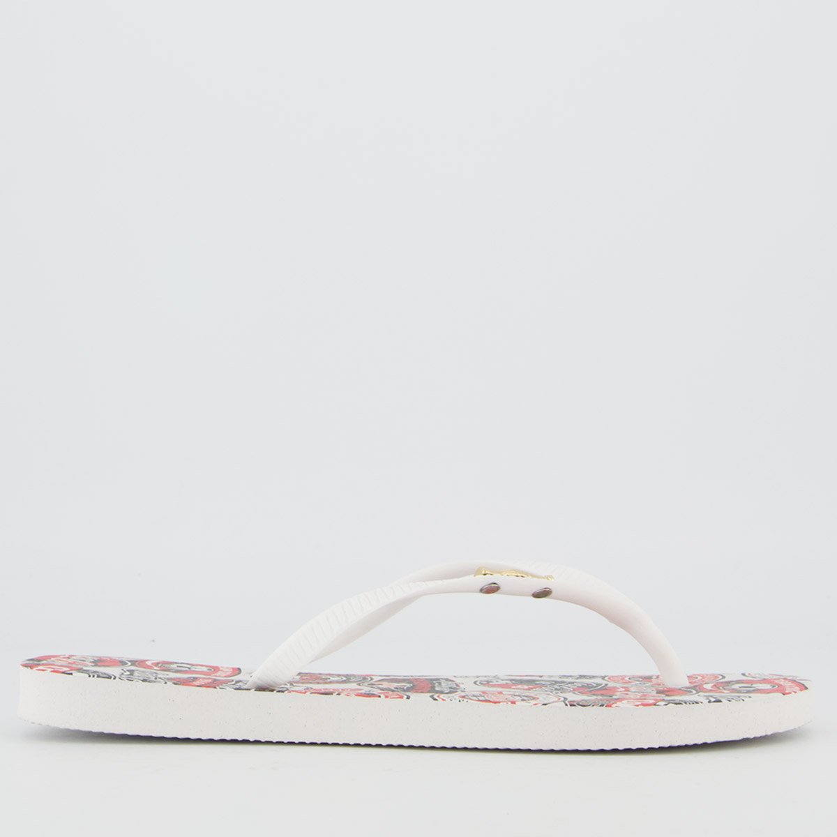 Chinelo Coca Cola Together Feminino Branco Branco 2