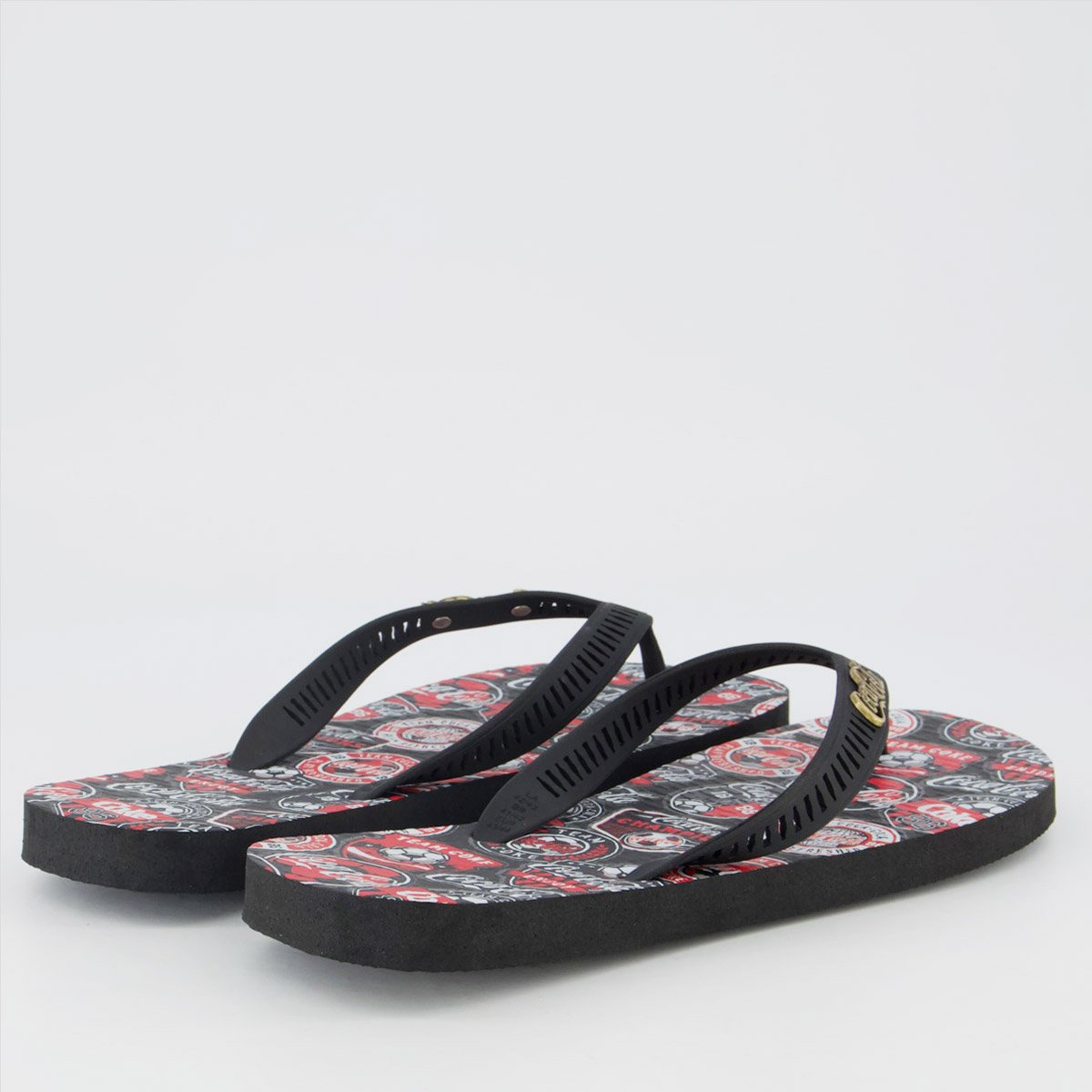 Chinelo Coca Cola Together Preto Preto 4