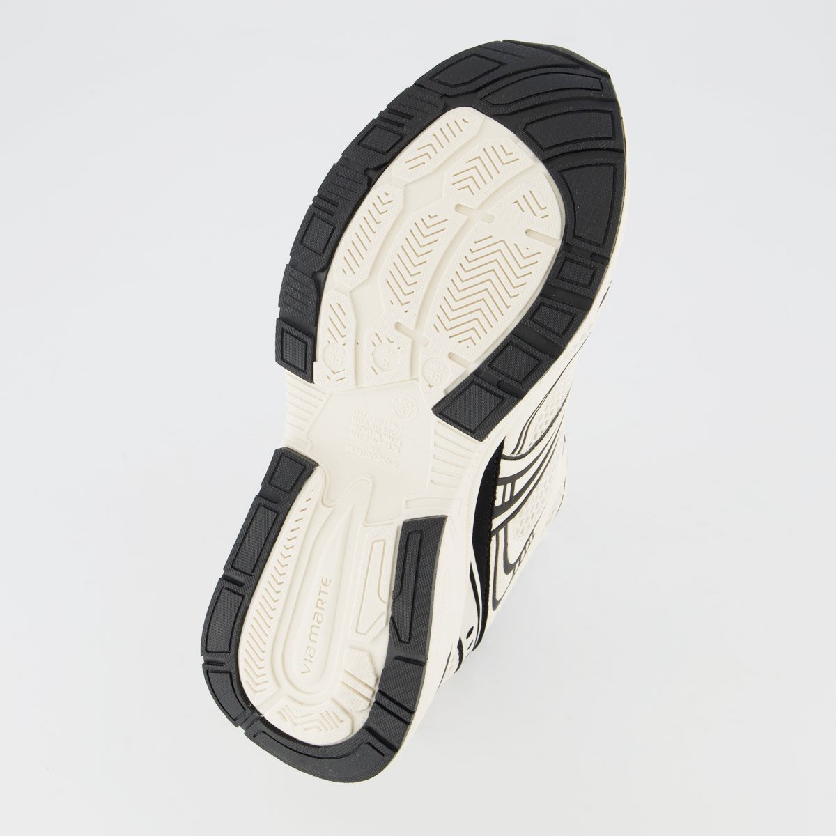 Tênis Via Marte V225 Feminino Off White e Preto Off White/Preto 5