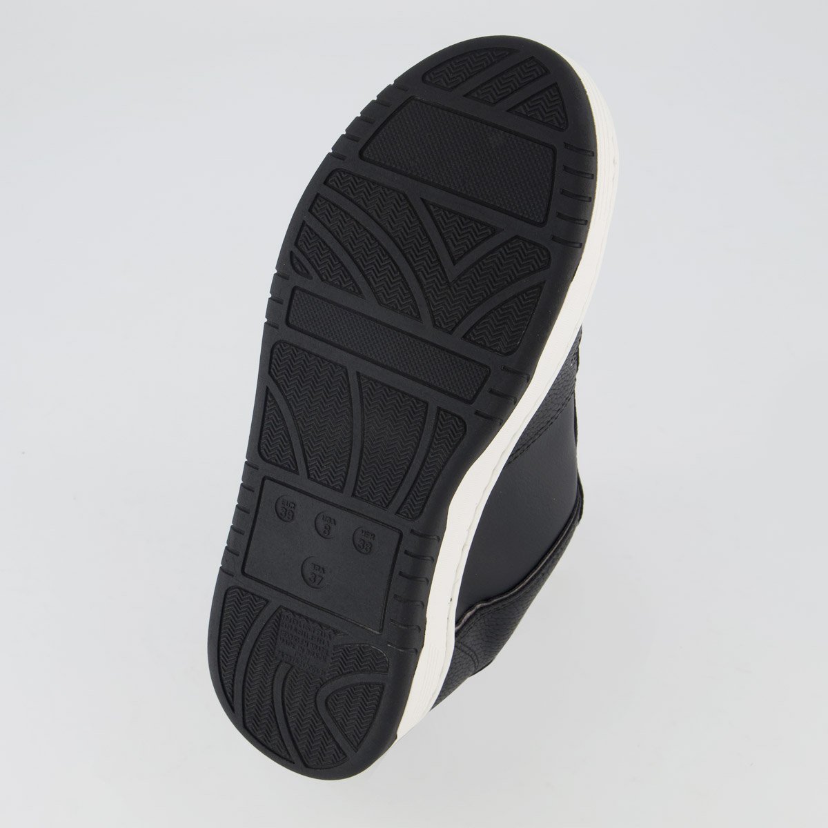 Tênis Via Marte V297 Feminino Preto e Branco Preto/Branco 5
