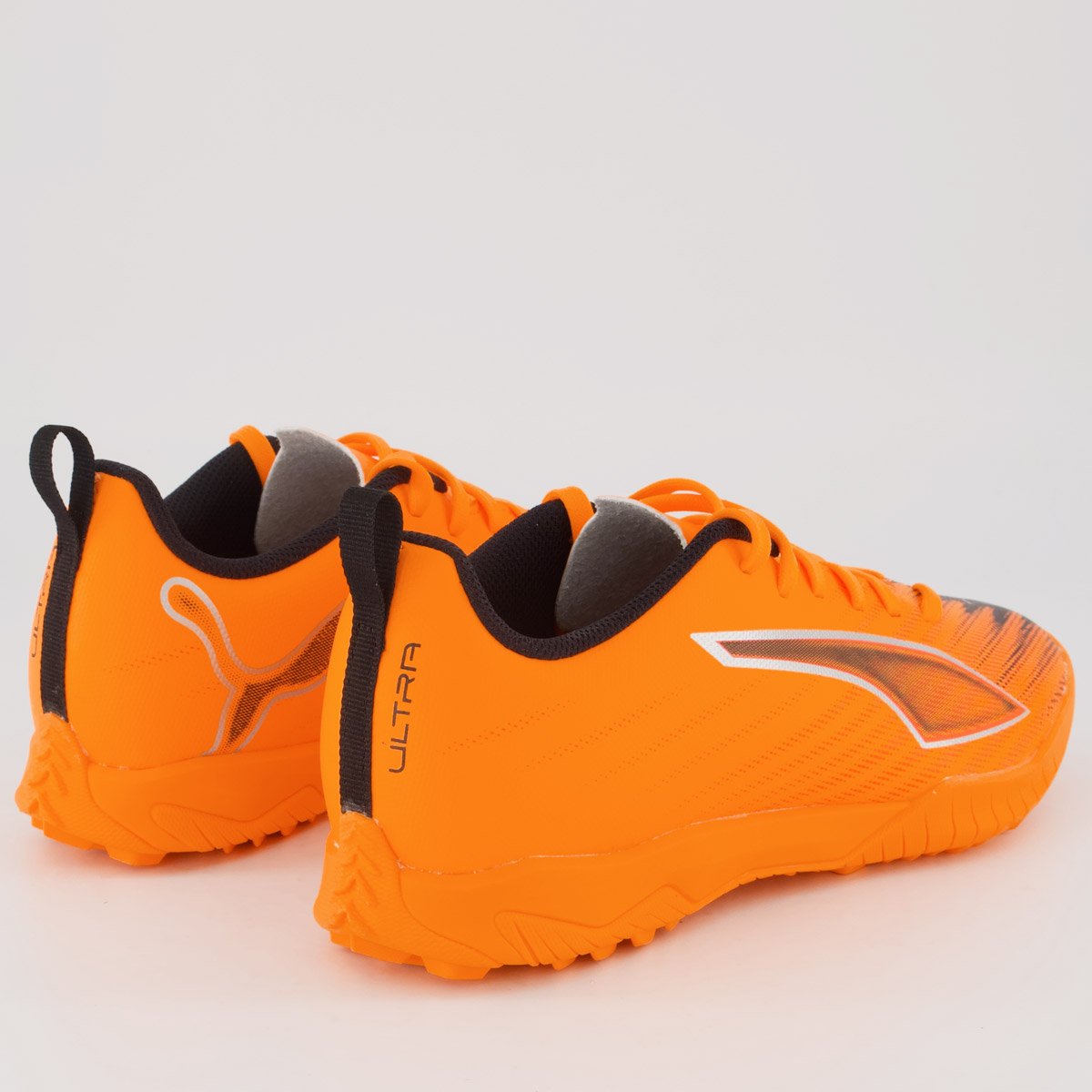 Chuteira Puma Ultra 6 Play Society Juvenil Laranja Laranja 3