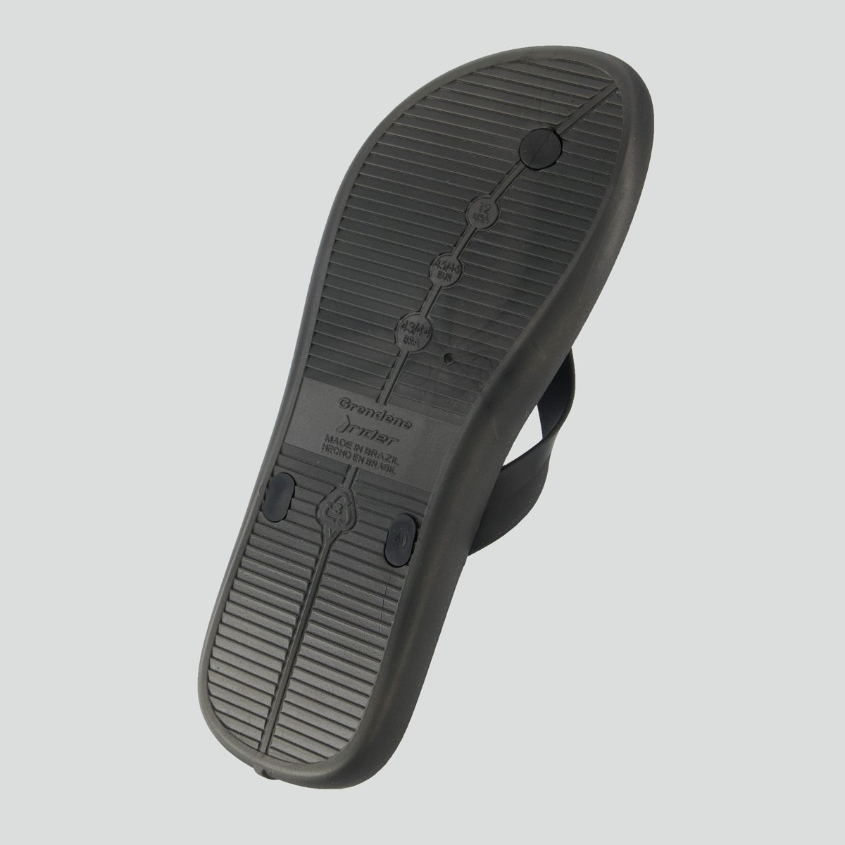 Chinelo Rider Feel Right Preto Preto 5