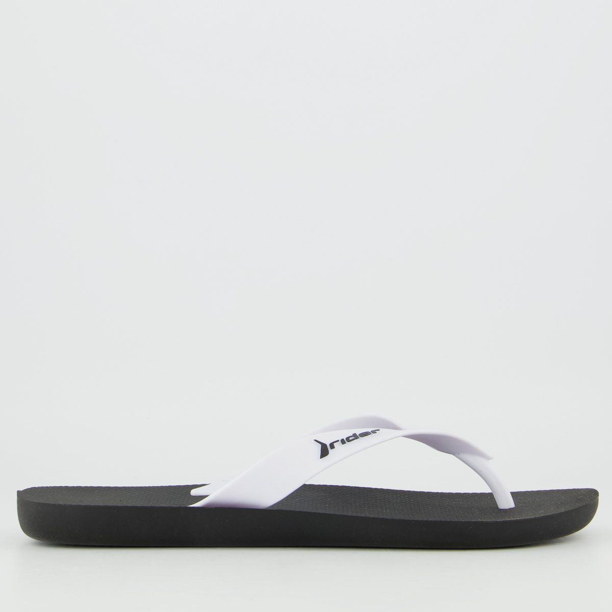 Chinelo Rider Feel Light Preto e Branco Preto/Branco 2