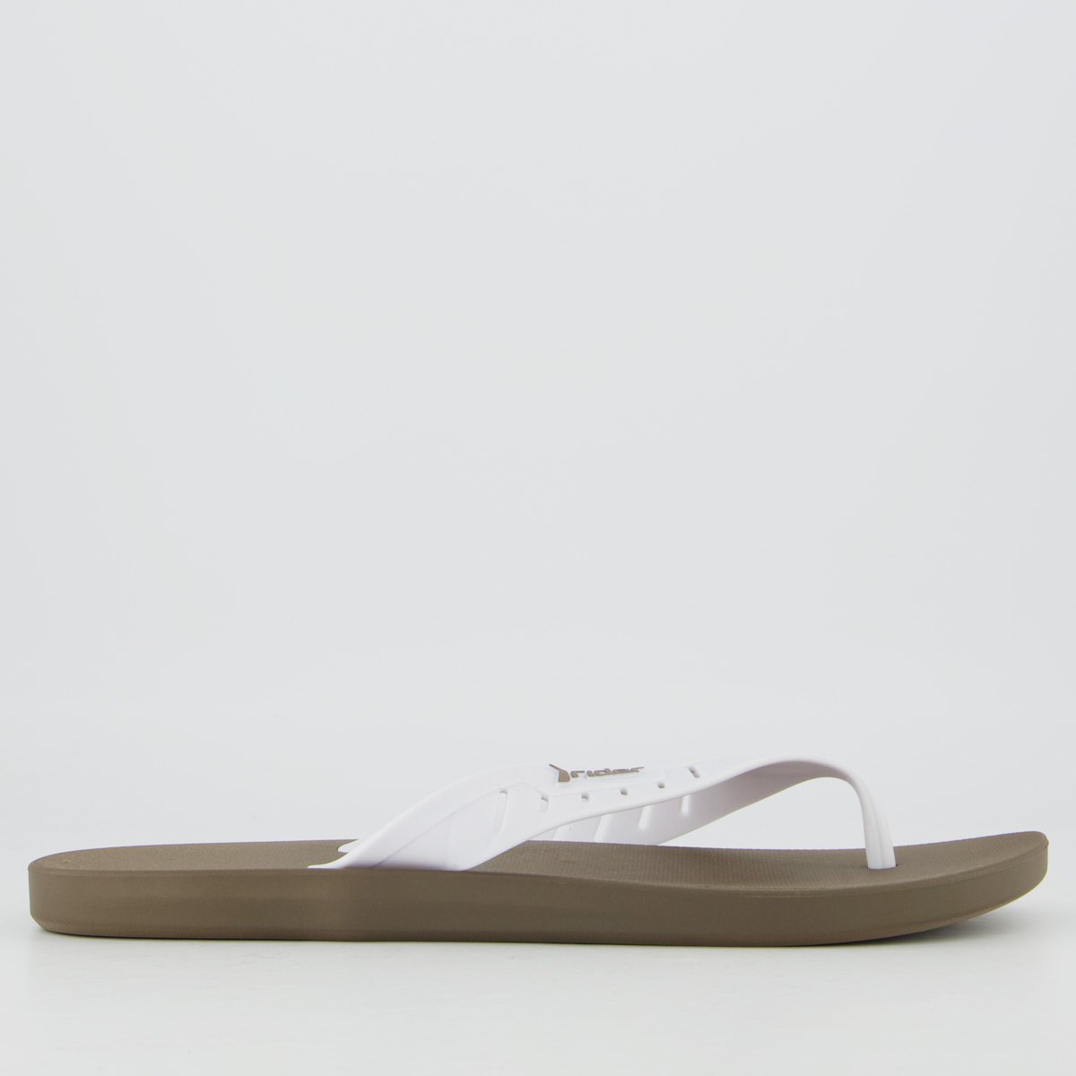 Chinelo Rider Core Up Marrom e Branco Marrom/Branco 2