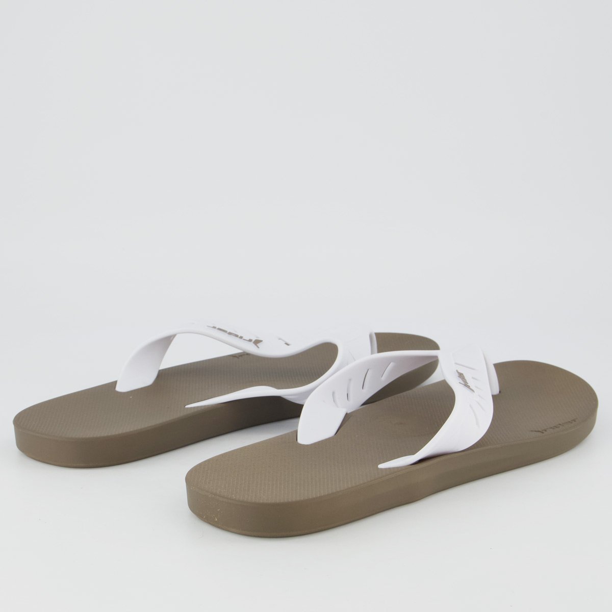Chinelo Rider Core Up Marrom e Branco Marrom/Branco 4