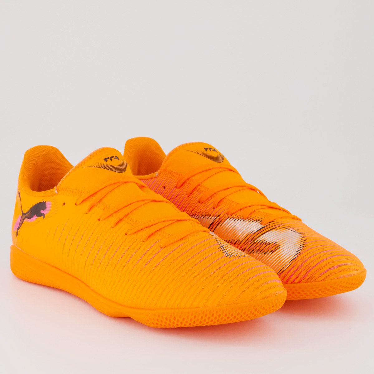 Chuteira Puma Future 8 Play IT Futsal Laranja Laranja 2