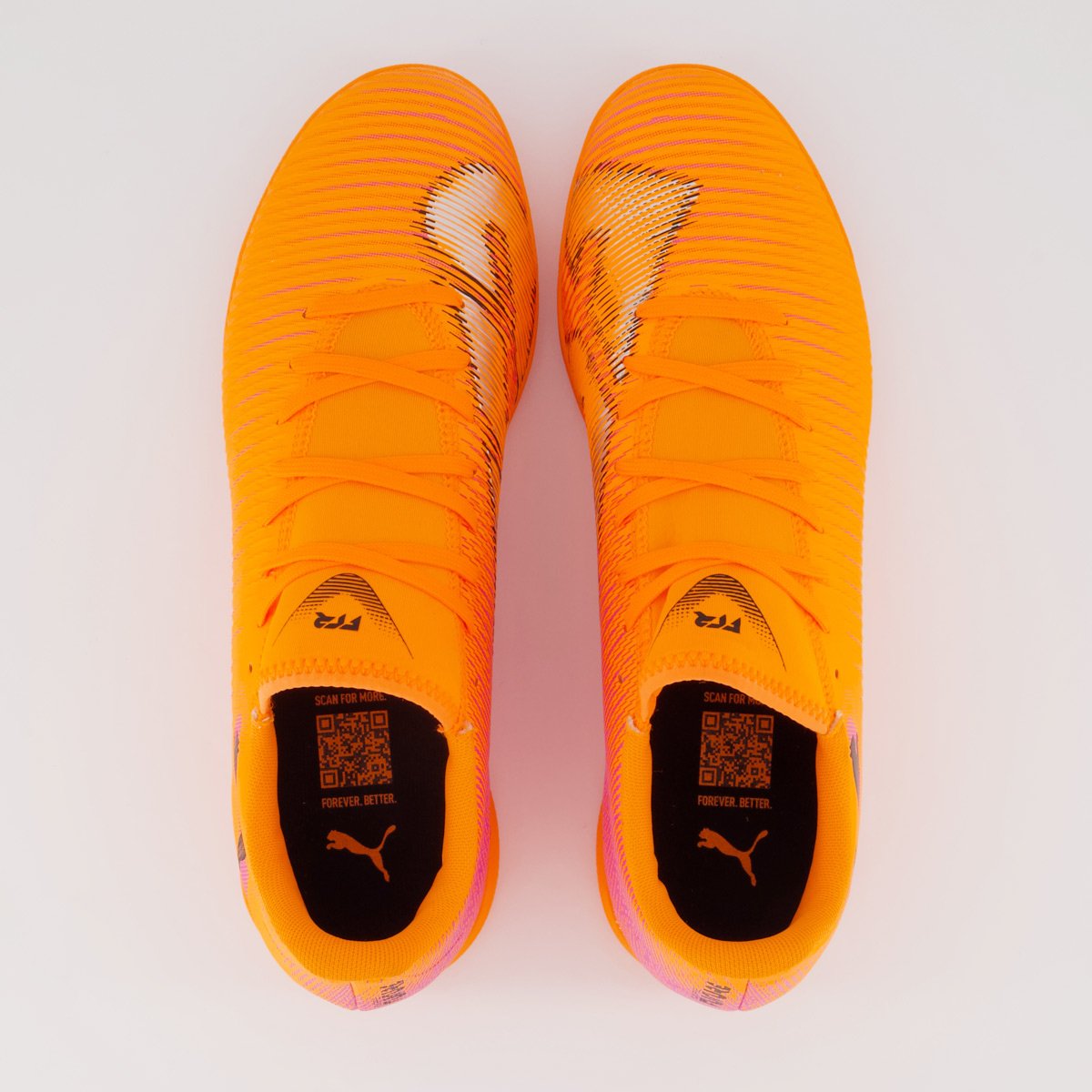 Chuteira Puma Future 8 Play IT Futsal Laranja Laranja 4