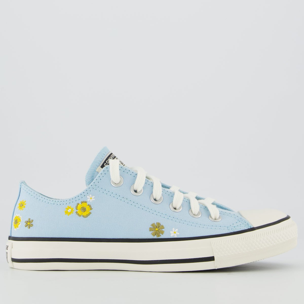 Tênis Converse All Star CK Flores Feminino Azul