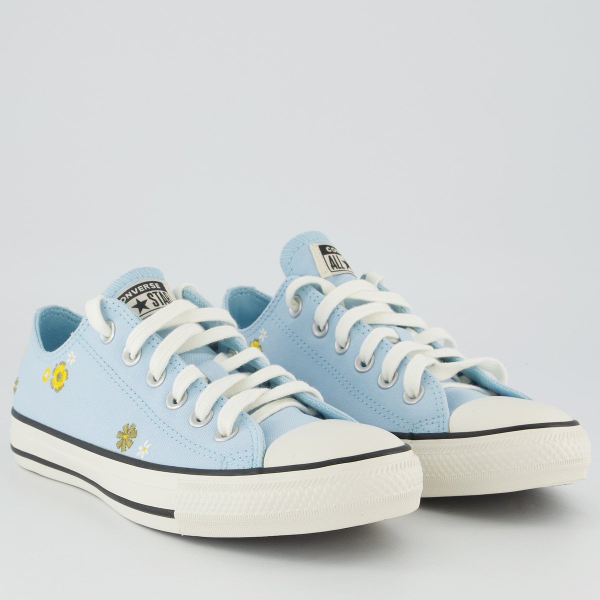 Tênis Converse All Star CK Flores Feminino Azul Azul 2