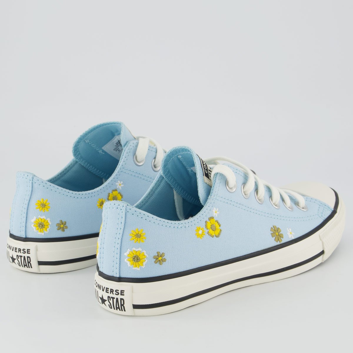 Tênis Converse All Star CK Flores Feminino Azul Azul 3