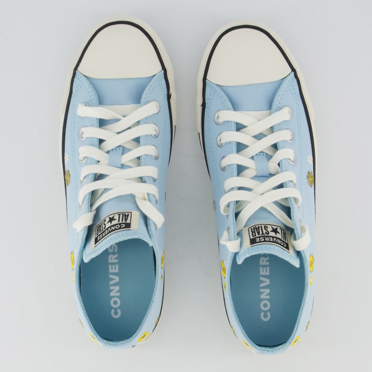 Tênis Converse All Star CK Flores Feminino Azul Azul 4