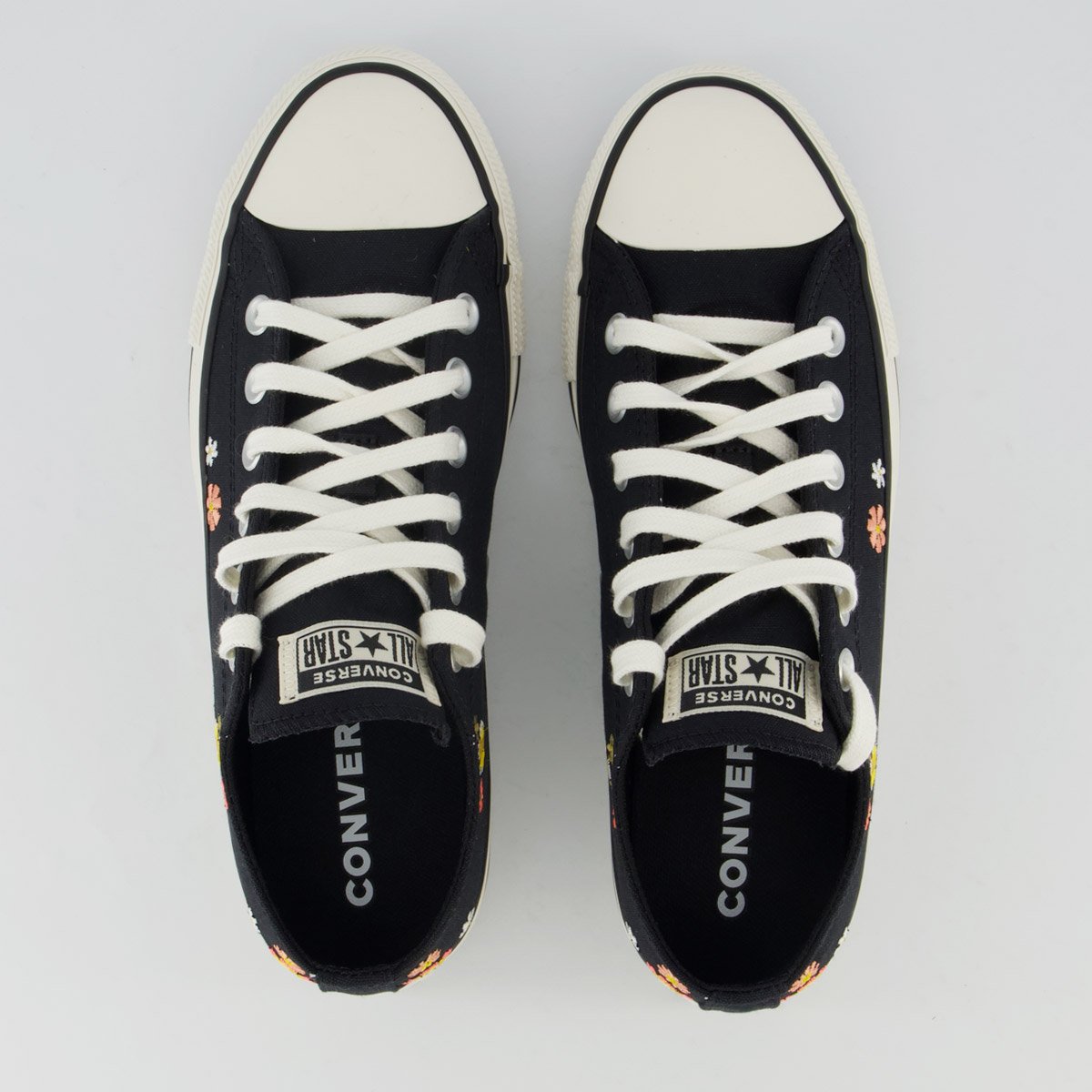 Tênis Converse All Star CK Flores Feminino Preto Preto 4