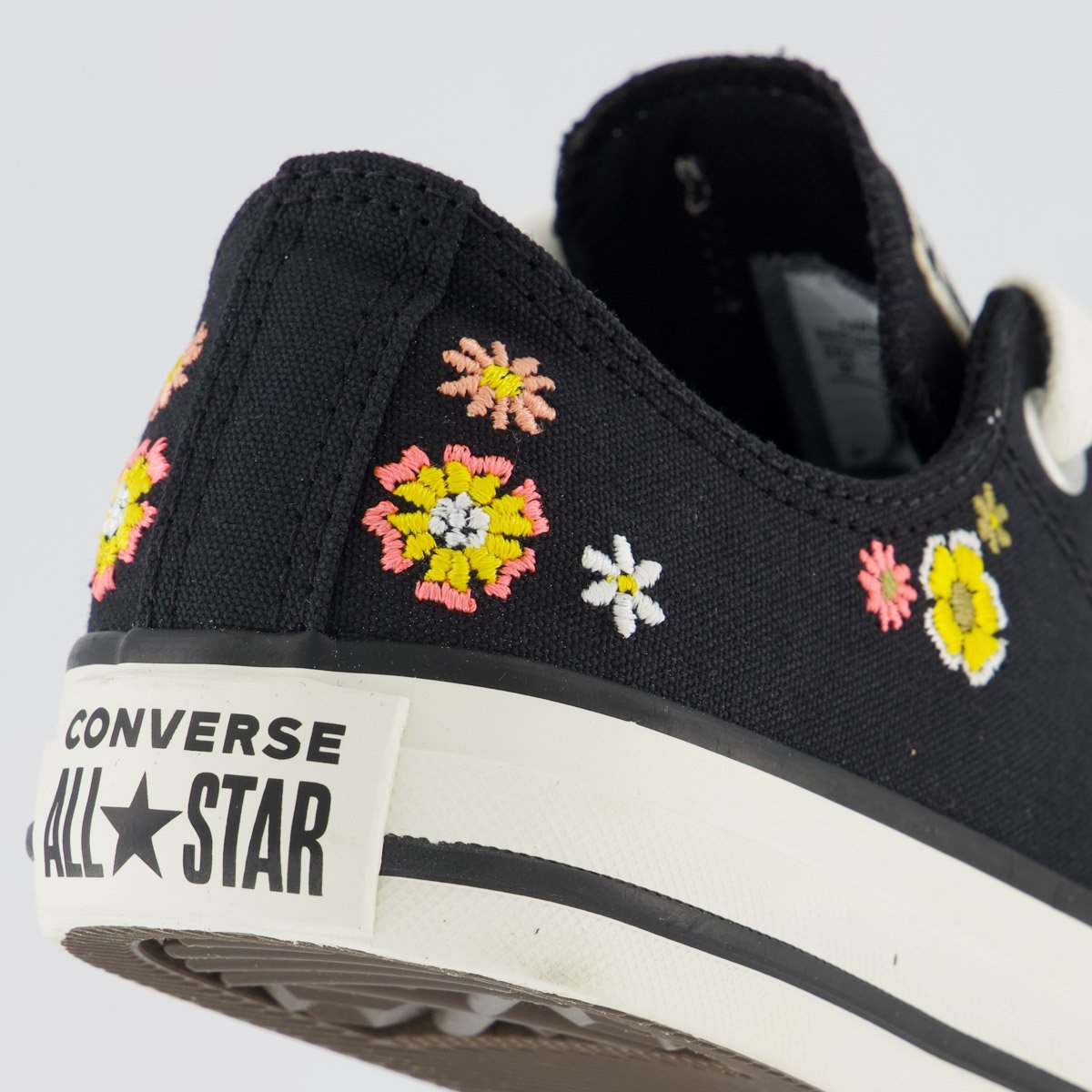 Tênis Converse All Star CK Flores Feminino Preto Preto 6