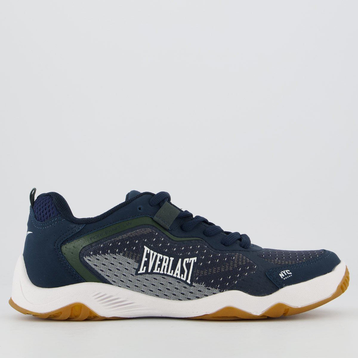 Tênis Everlast Forceknit Low Marinho e Verde