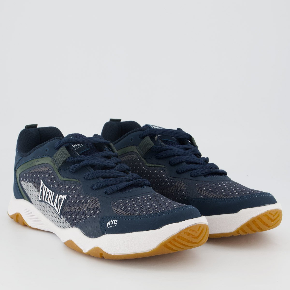 Tênis Everlast Forceknit Low Marinho e Verde Azul Marinho/Verde 2