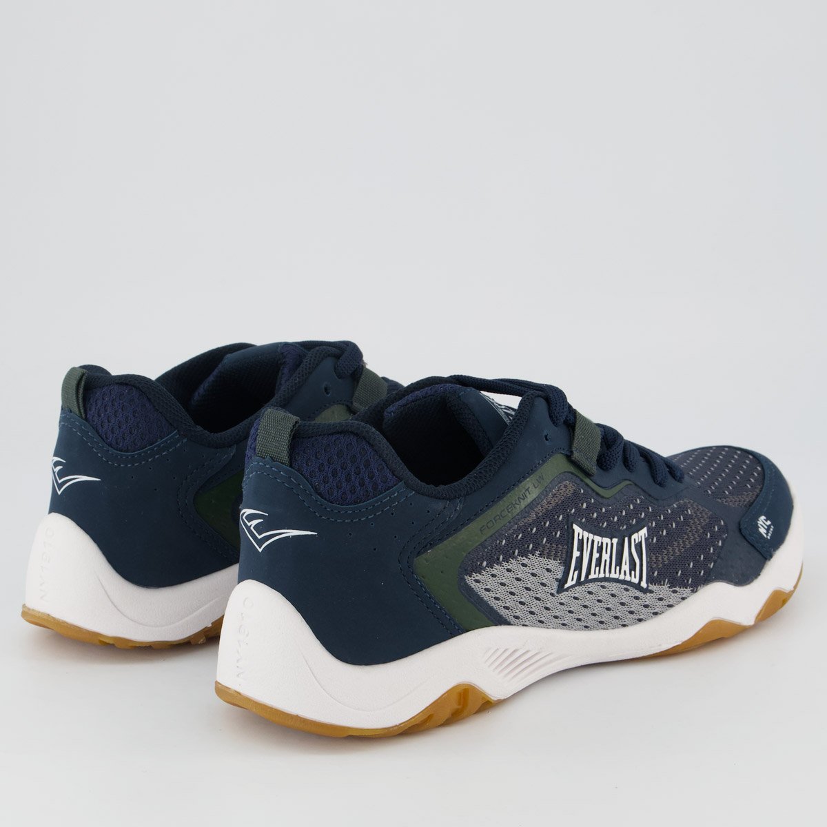 Tênis Everlast Forceknit Low Marinho e Verde Azul Marinho/Verde 3