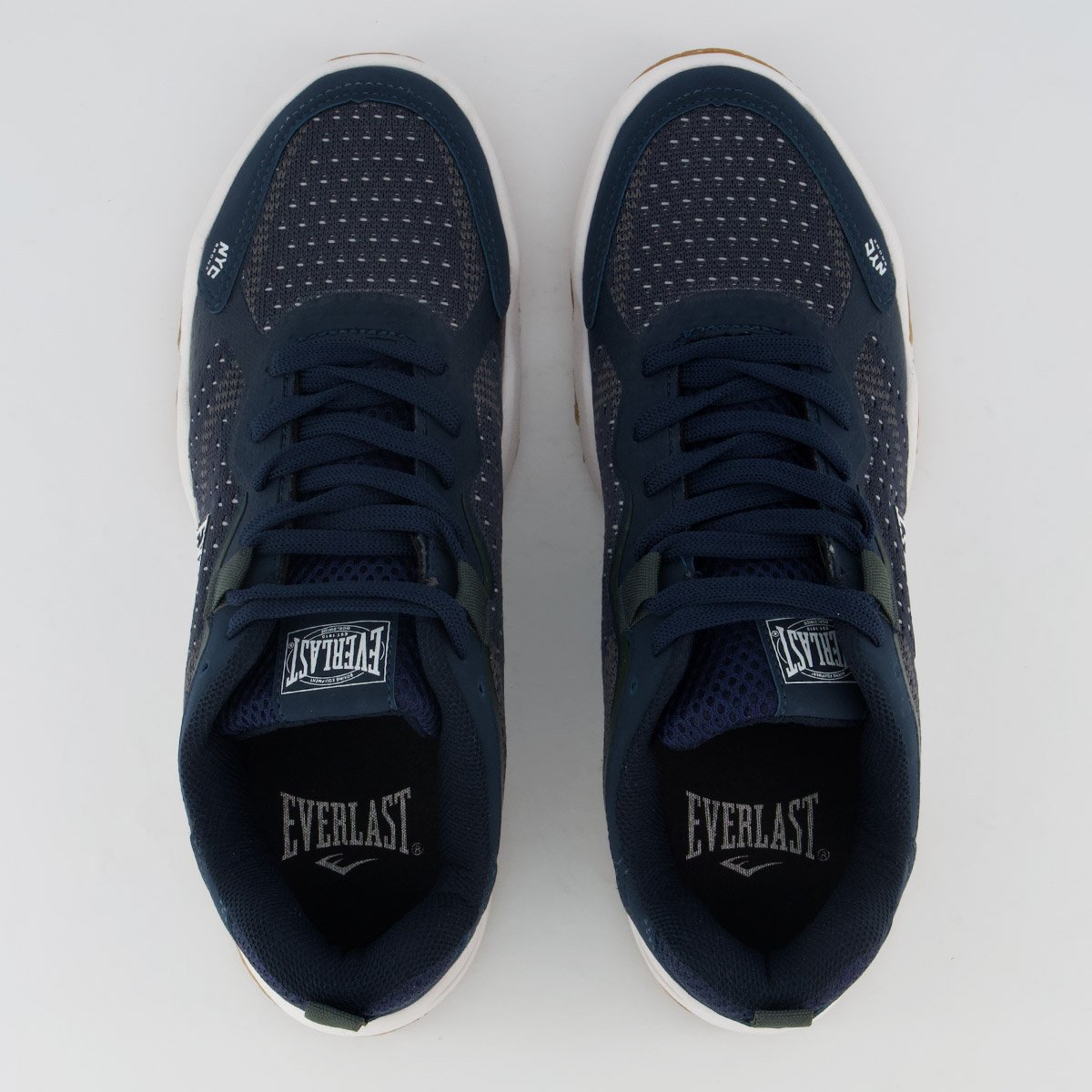 Tênis Everlast Forceknit Low Marinho e Verde Azul Marinho/Verde 4