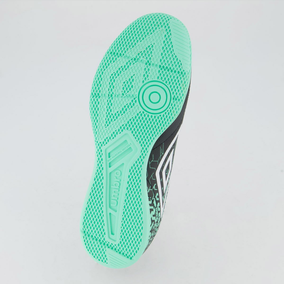 Chuteira Umbro Class Neo Futsal Preta e Verde Preto/Verde 5
