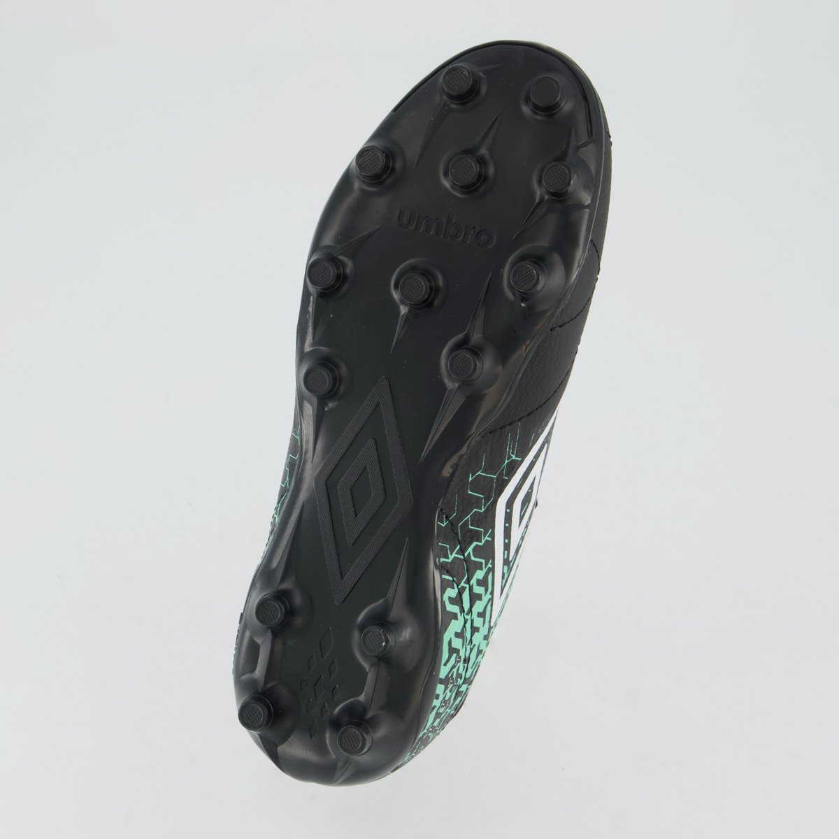 Chuteira Umbro Class Neo Campo Juvenil Preta e Verde Preto/Verde 5