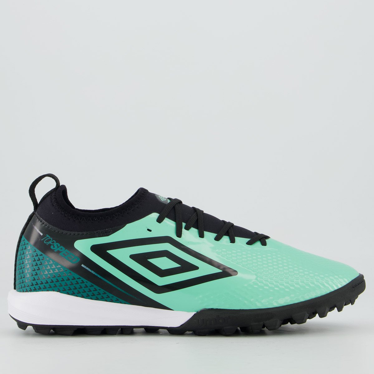Chuteira Umbro Top Speed Club Society Verde