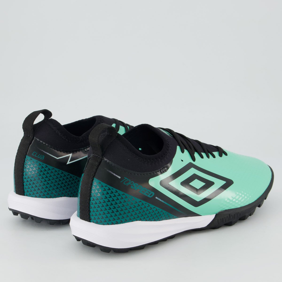Chuteira Umbro Top Speed Club Society Verde Verde 3