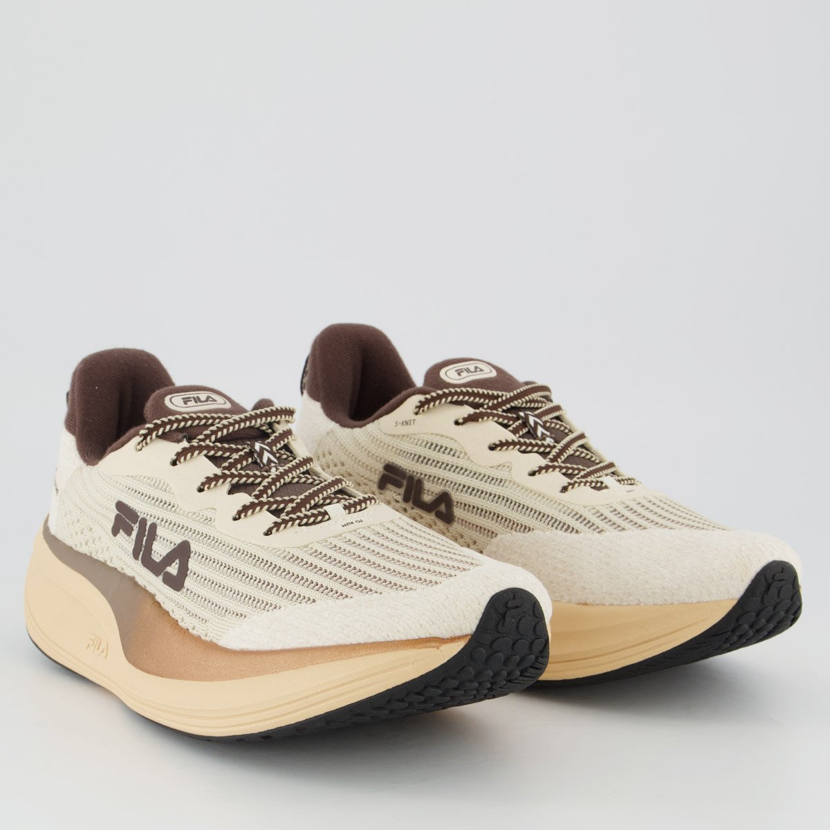 Tenis Fila Racer Speedzone Se Feminino Bege e Marrom Bege/Marrom 3
