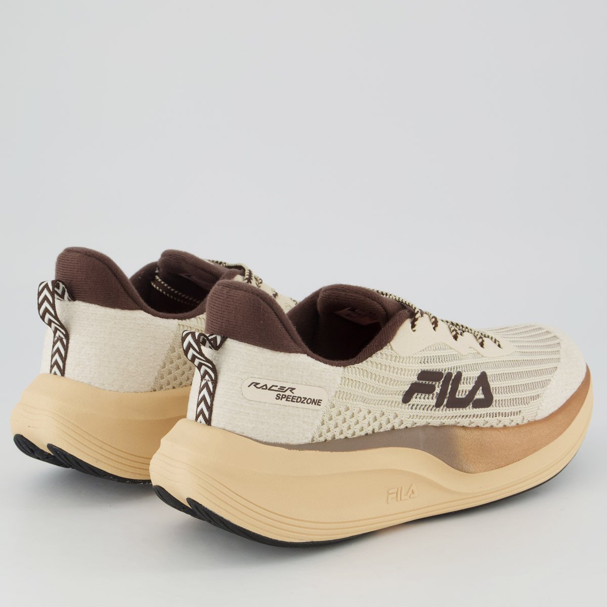 Tenis Fila Racer Speedzone Se Feminino Bege e Marrom Bege/Marrom 2