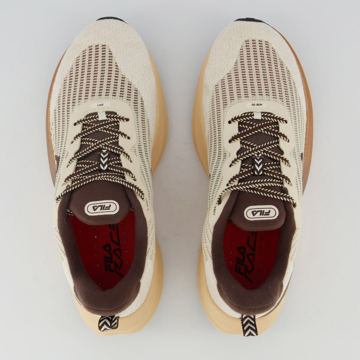 Tenis Fila Racer Speedzone Se Feminino Bege e Marrom Bege/Marrom 4