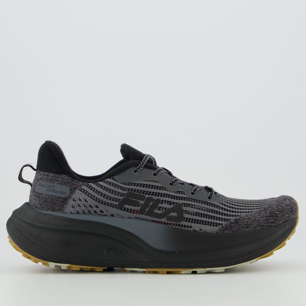 Tenis Fila Racer Speedzone Tr Feminino Cinza e Preto