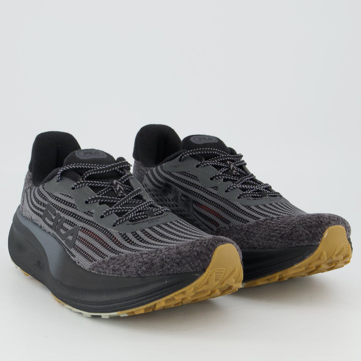 Tenis Fila Racer Speedzone Tr Feminino Cinza e Preto Cinza/Preto 2