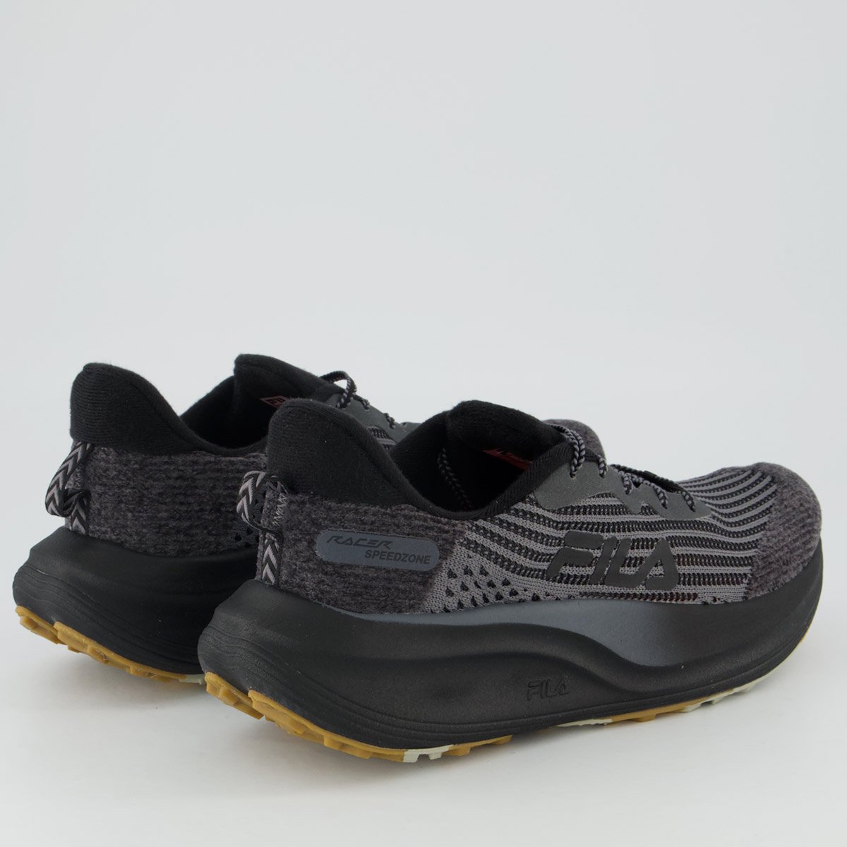 Tenis Fila Racer Speedzone Tr Feminino Cinza e Preto Cinza/Preto 3