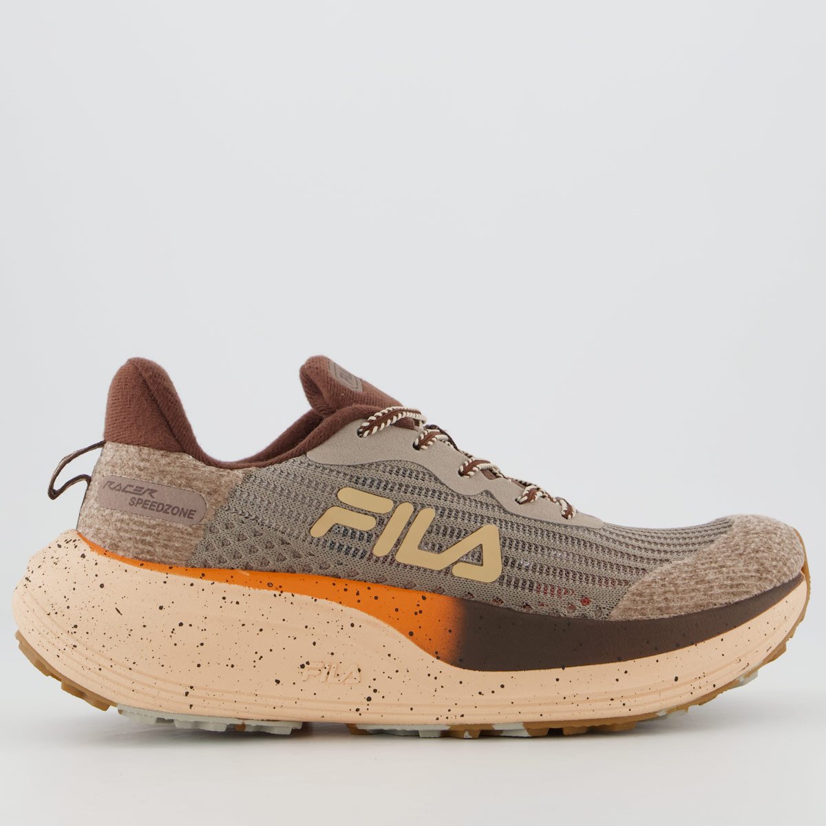 Tênis Fila Racer Speedzone Tr Feminino Marrom e Bege