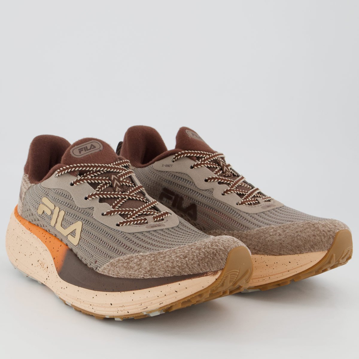 Tênis Fila Racer Speedzone Tr Feminino Marrom e Bege Marrom/Bege 2
