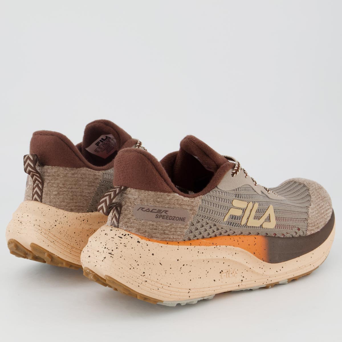 Tênis Fila Racer Speedzone Tr Feminino Marrom e Bege Marrom/Bege 3