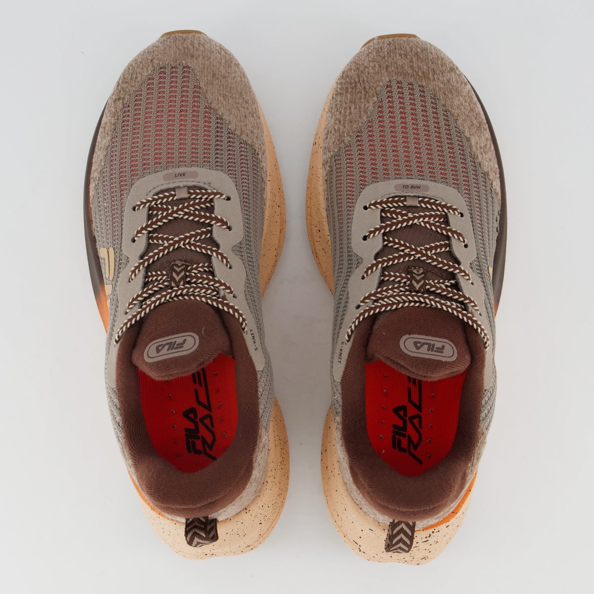 Tênis Fila Racer Speedzone Tr Feminino Marrom e Bege Marrom/Bege 4