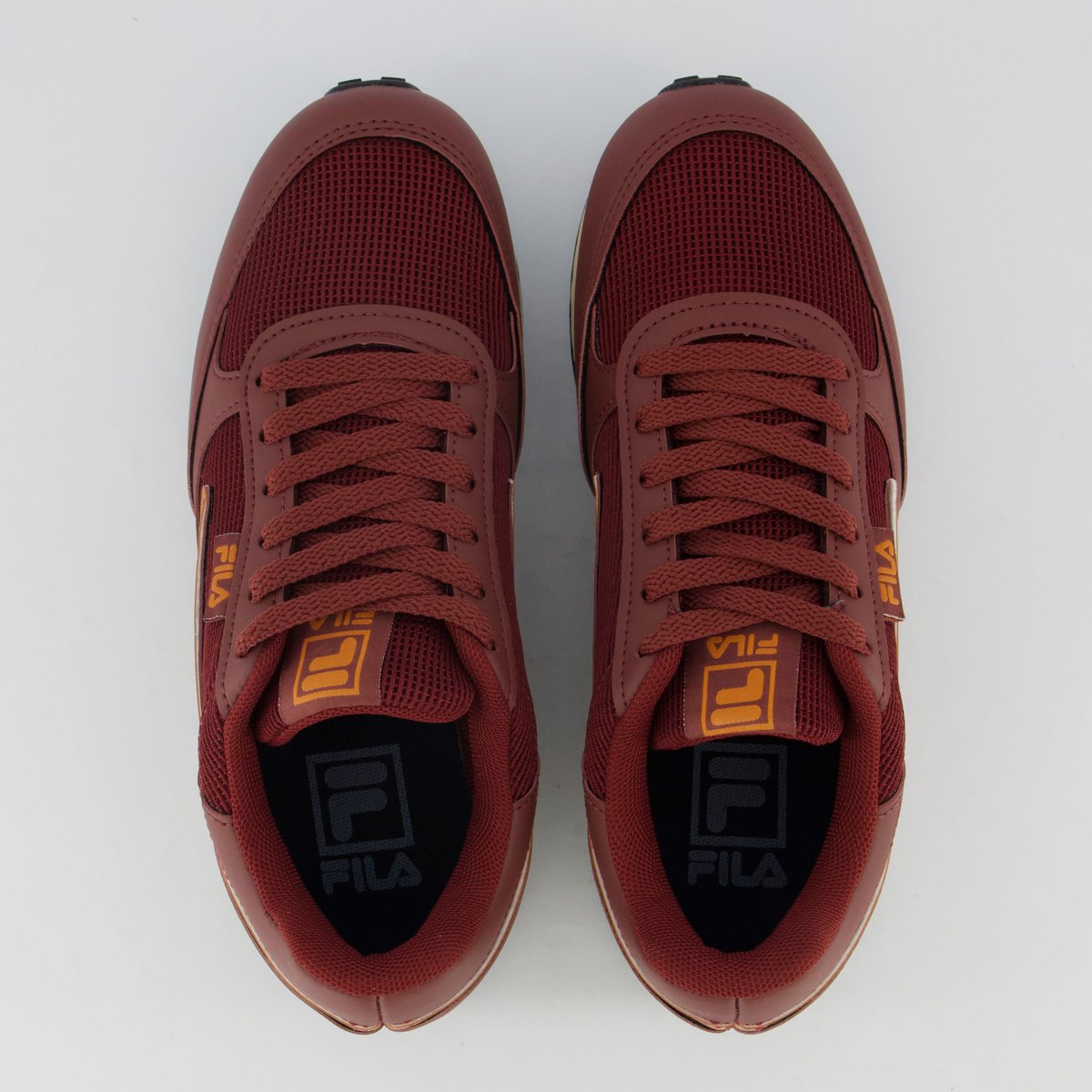 Tênis Fila Renno Classic Feminino Bordô Bordô 4