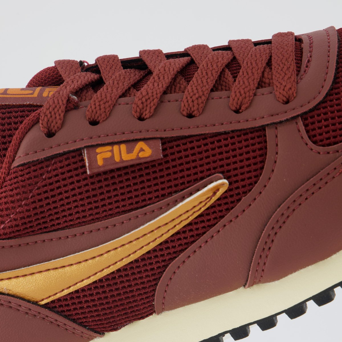 Tênis Fila Renno Classic Feminino Bordô Bordô 7