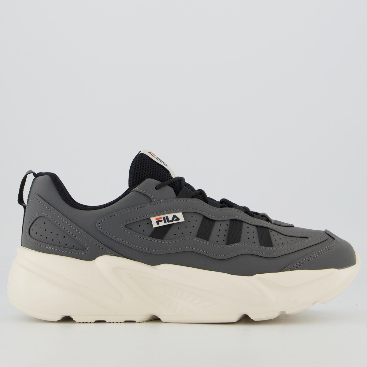 Tênis Fila Street Fit 3 Cinza e Preto