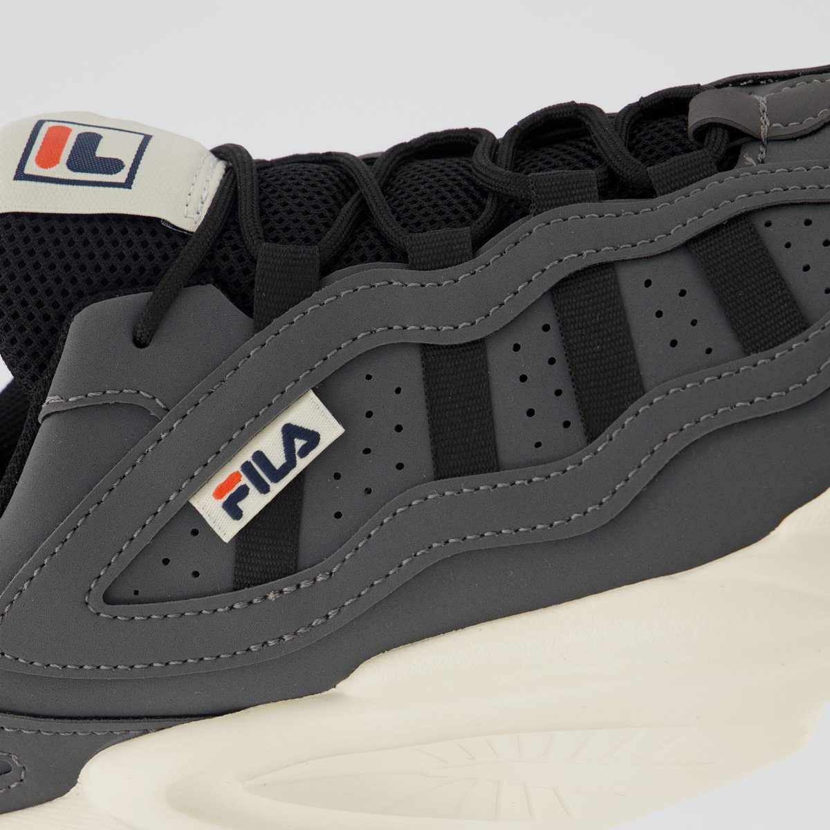 Tênis Fila Street Fit 3 Cinza e Preto Cinza 7