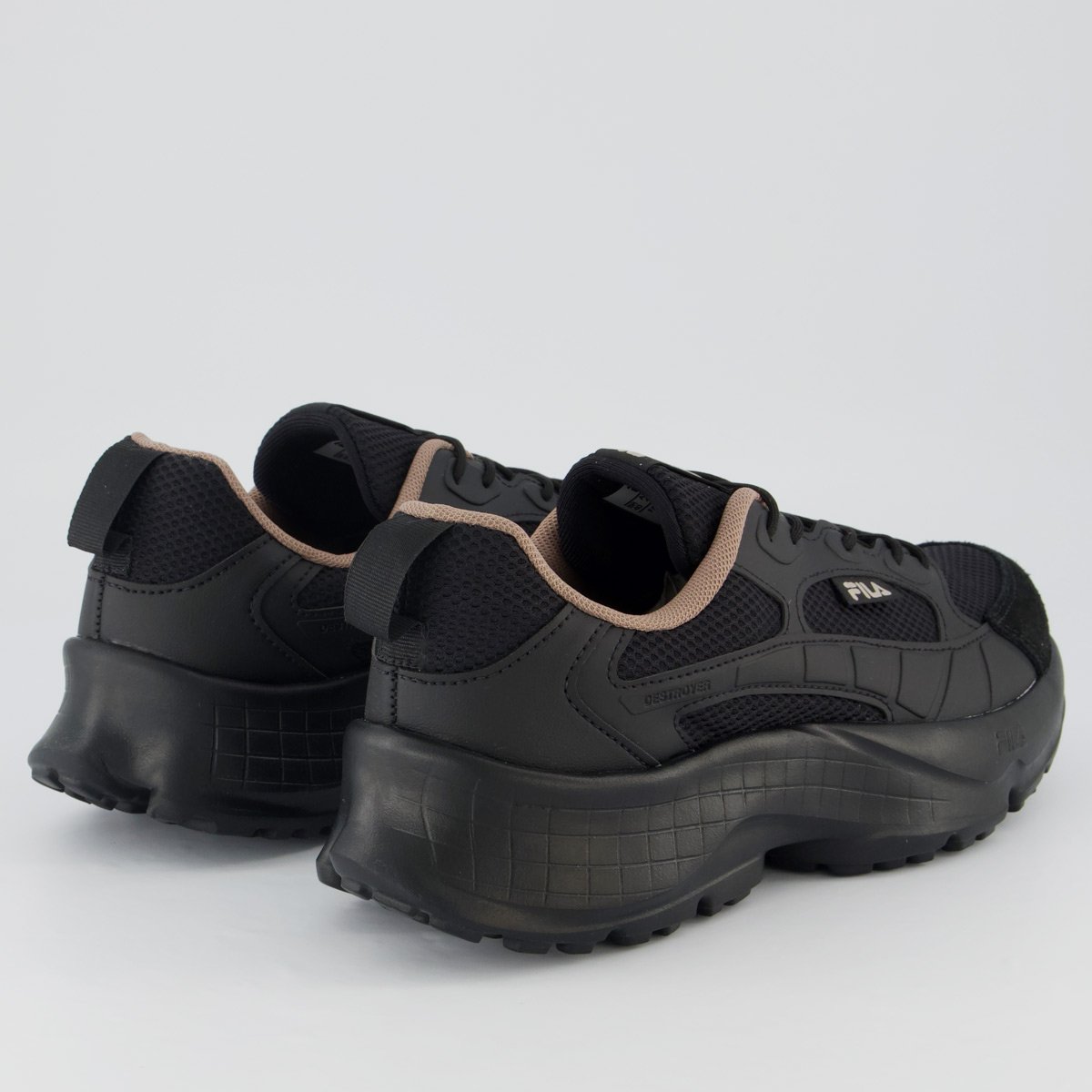 Tênis Fila Destroyer Preto Preto 3