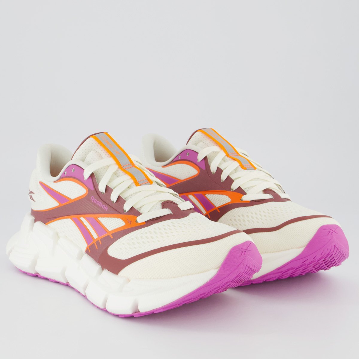 Tênis Reebok Floatzig 2 Feminino Branco e Rosa Branco/Rosa 2