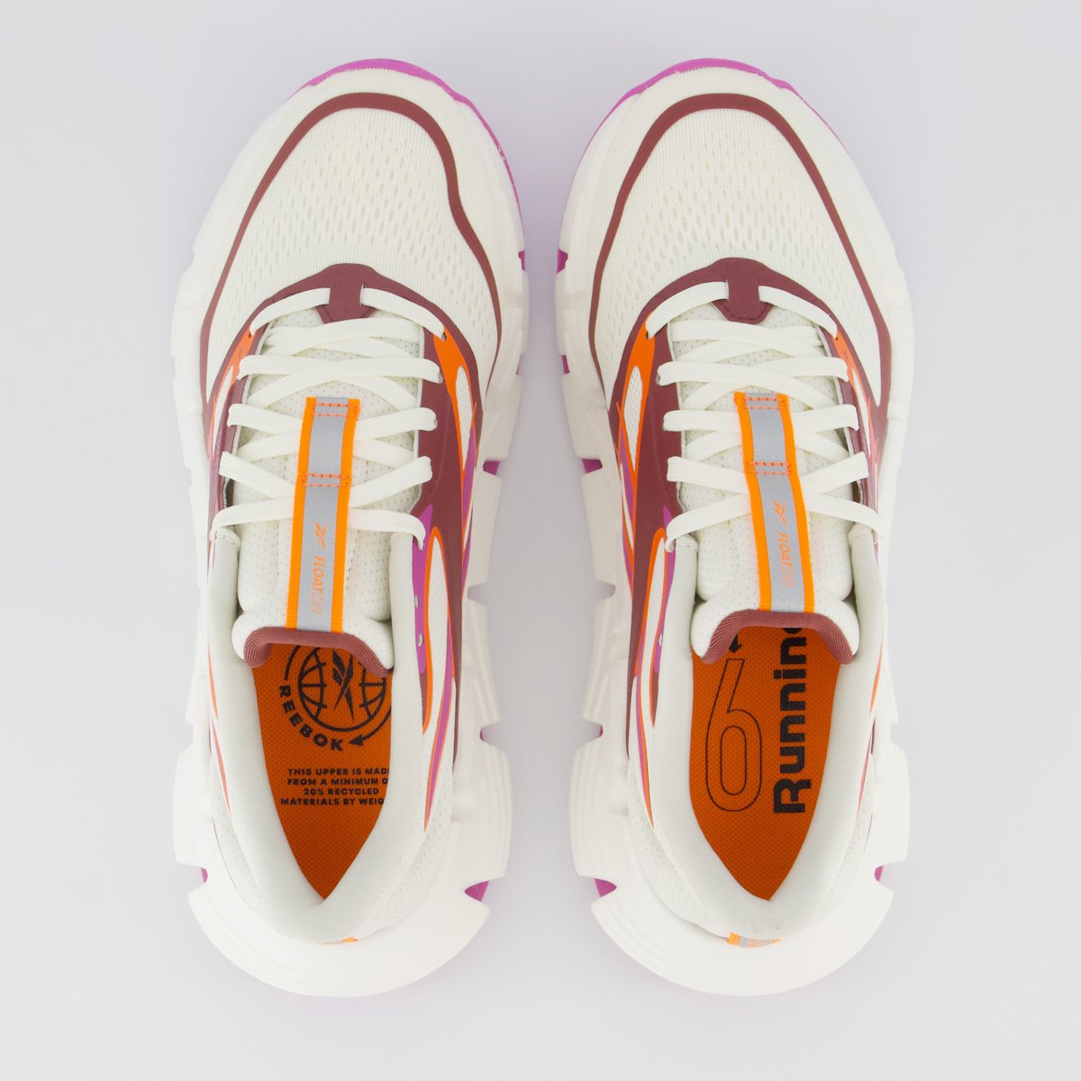 Tênis Reebok Floatzig 2 Feminino Branco e Rosa Branco/Rosa 4