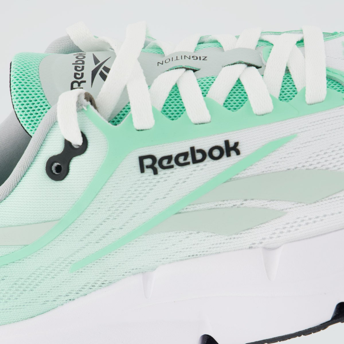 Tênis Reebok Zignition Feminino Branco e Verde Branco/Verde 7