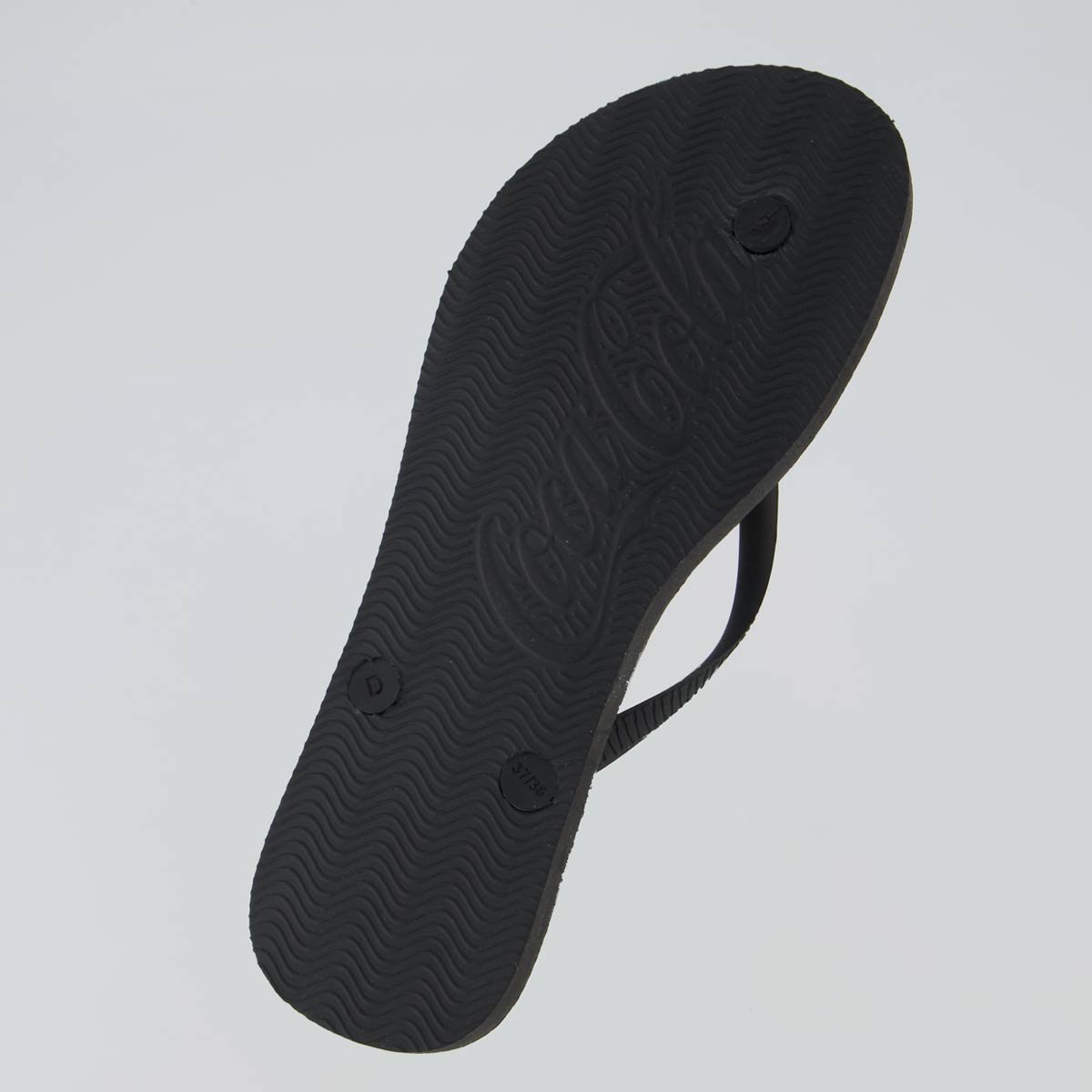 Chinelo Coca Cola Renny Feminino Preto Preto 5