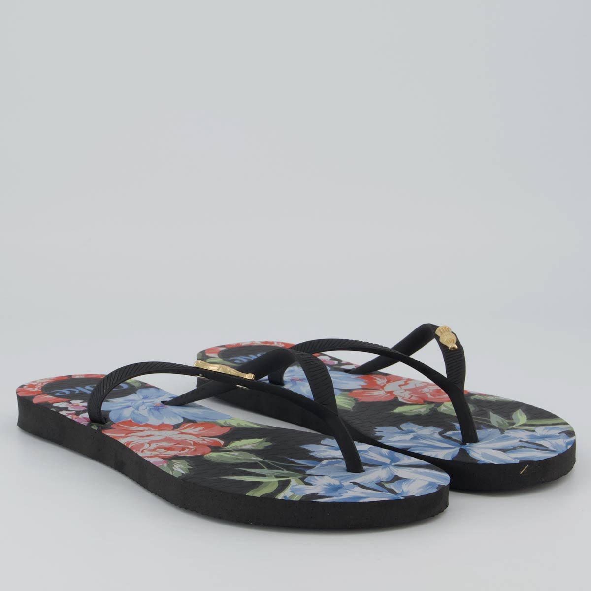 Chinelo Coca Cola Ander Feminino Preto Preto 3