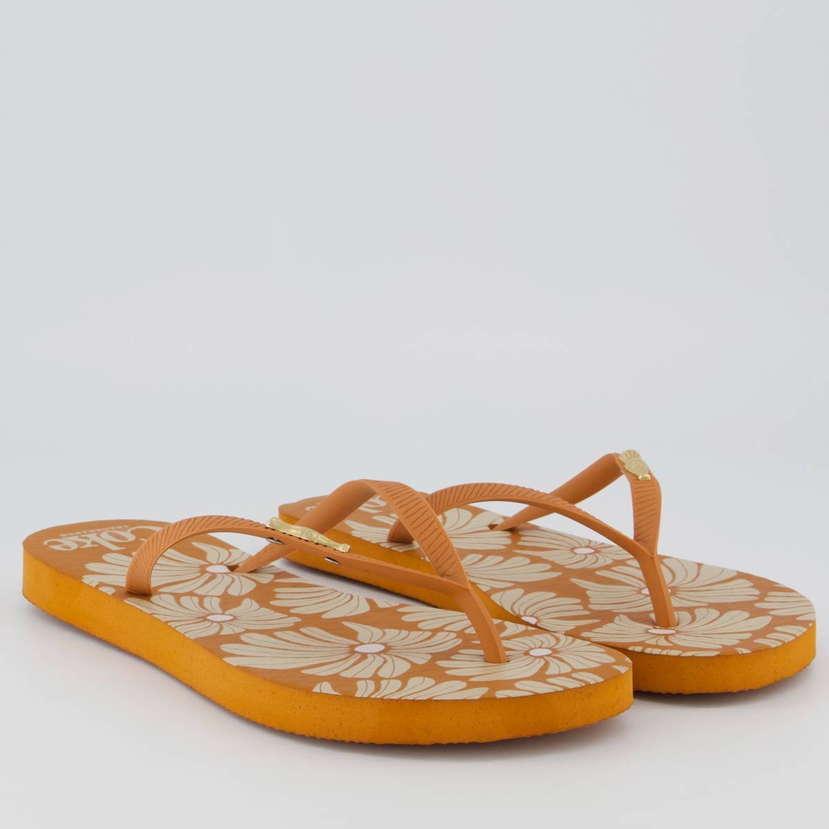 Chinelo Coca Cola Renny Feminino Marrom Marrom 3