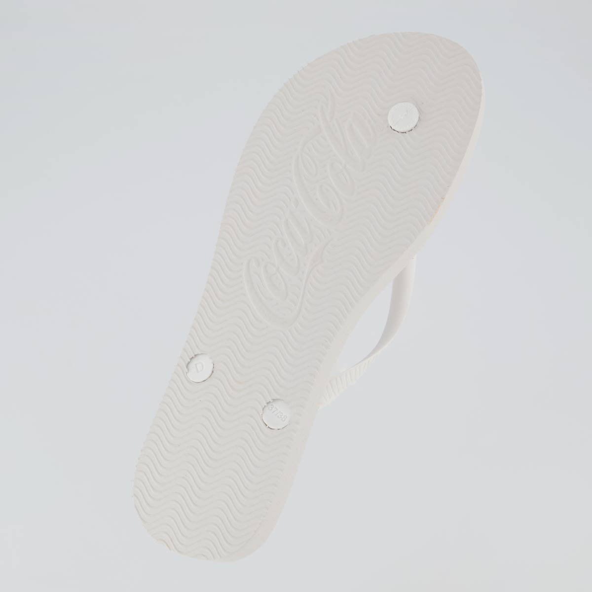 Chinelo Coca Cola Hodges Feminino Branco Branco 5