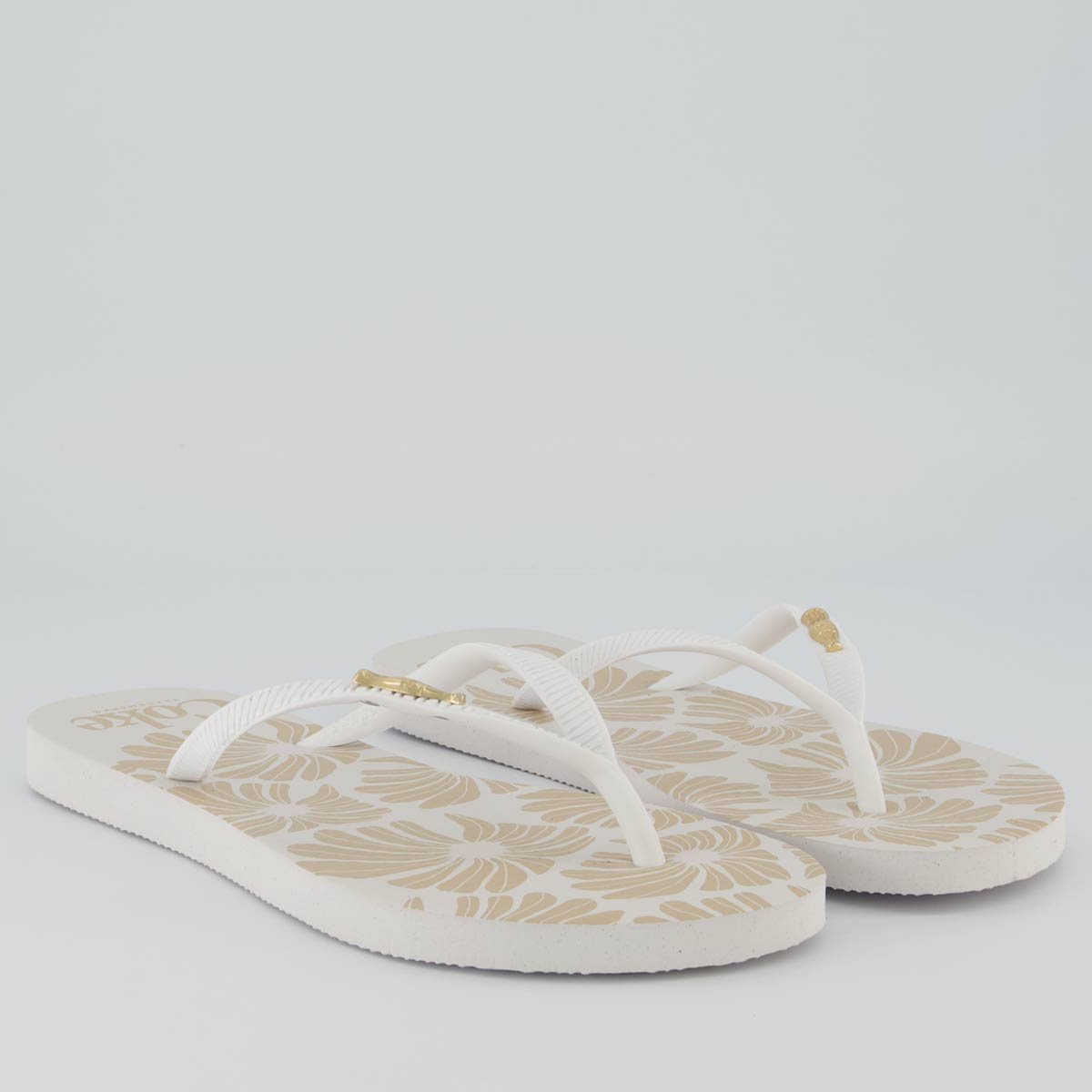 Chinelo Coca Cola Renny Feminino Branco Branco 3